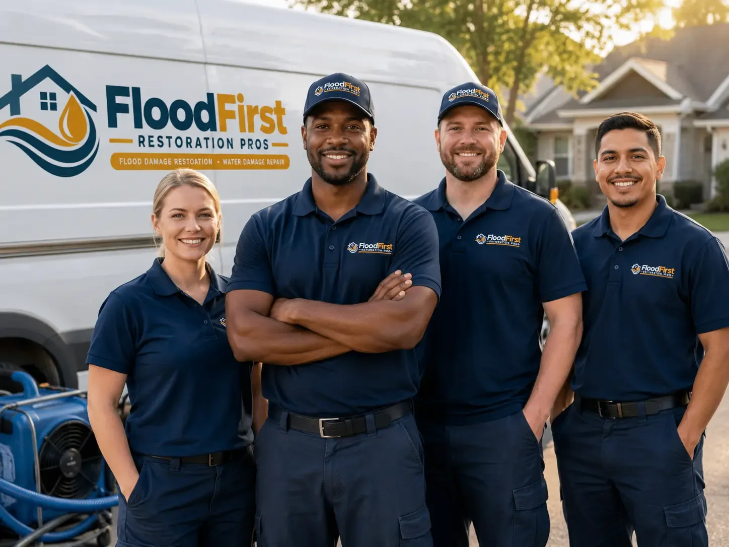 Flood Damage Restoration company in Chamisal, NM
